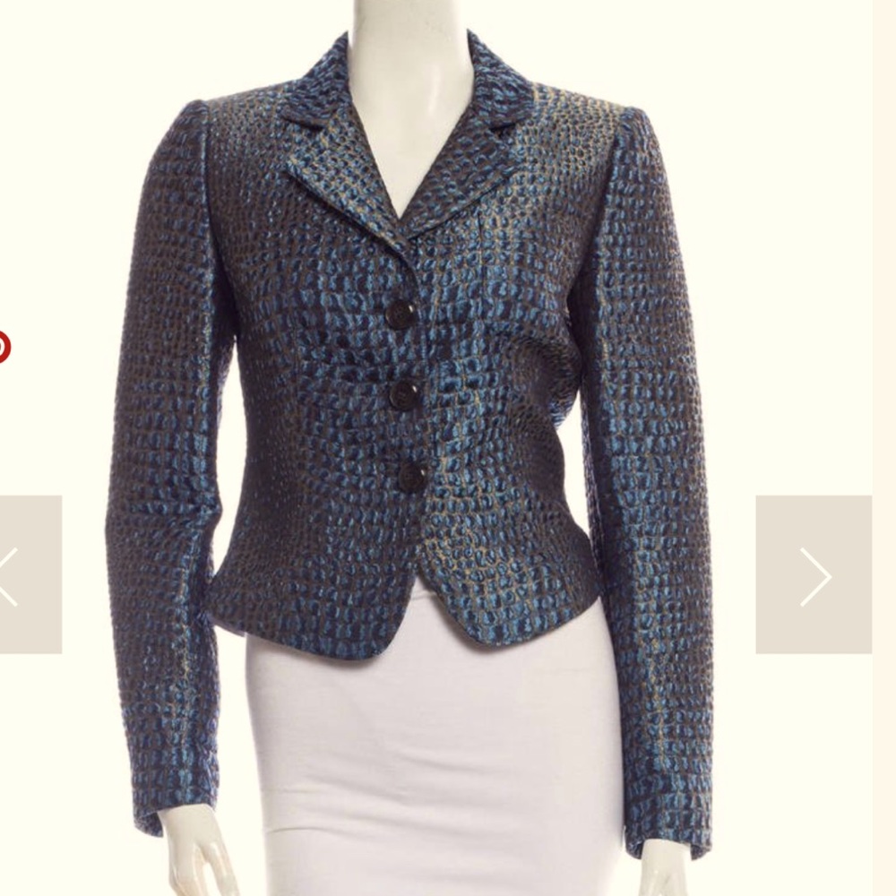 Armani Collezioni Brocade Jacket
